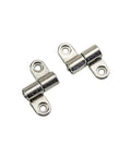 Set Of 6 Zinc Alloy Friction Positioning Hinges With 360 Degree Rotation Symmetrical Adjustable Torque Heavy Duty Hardware close-up