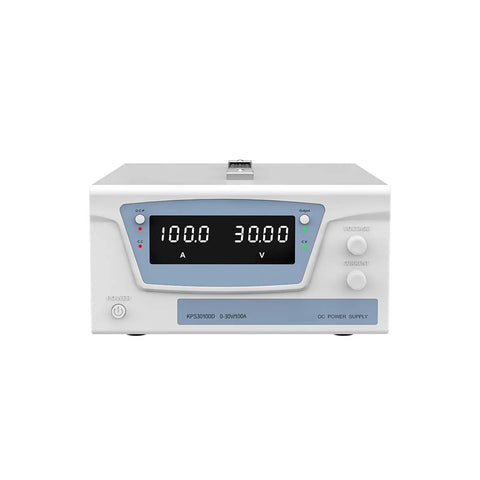 Beefy Lab DC Power Supply 0-30V 0-100A 3000W Switching 220V Built For Pros With Stable Voltage And Current Regulation Over Current And Over Voltage Protection Ideal For Test Benches And Electronics Projects, front view