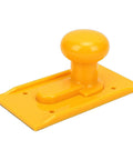 Ergonomic Woodworking Push Block With Heavy Duty ABS Construction For Table Saw Planer And Router Table Pro Grade Push Stick Yellow Protective Guard For Secure Wood Feeding