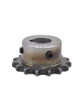 Top Shelf Heavy Duty Steel Motor Drive Gear 06B Roller Chain Sprocket with 15-teeth design, suitable for industrial transmission.