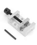 Beefy Metal Machine Vise Z012M, zinc alloy construction, compact design for wood turning and metalworking, durable shop grade clamp