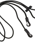 Elastic Horse Neck Stretcher Rope, Adjustable Poll Strap Training Aid For Groundwork, 9.8 Feet Long, black with hooks