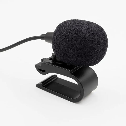 3.5mm Plug Microphone Replacement For DDX DMX DNX DPX KDC KMM Series Car Stereo System Handsfree External Mic with 9ft cable
