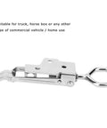 Heavy Duty Stainless Steel Overcenter Latches Adjustable Toggle Clamps For Secure Toolboxes Truck Doors Horse Boxes Lockers And Cabinets Durable Hardware That Gotta Hold Tight, stainless steel latch