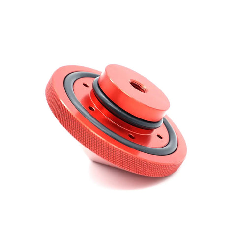 Beefed Up Prop Nut Replacement For Trolling Boat Motors Red Heat Sink Design Stabilizes Prop With Larger Contact Point Reduces Noise And Vibration Fits MinnKota 80 101 112 And T-H Marine GFEL-MK-BK-DP