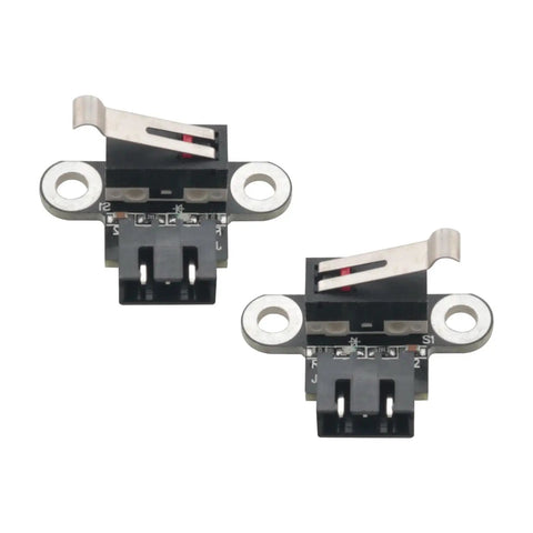 2 Pack Vertical Limit Switch Module For 3D Printers With Trigger Light 3 Pin Momentary Action PCB Material Plug And Play Easy Install