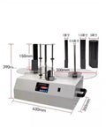 Heavy Duty Automatic Label Counting Rewinding Machine With Speed Control For Industrial Printers, compact 630x350x390mm design.