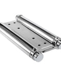 Stainless Steel Heavy Duty Spring Door Hinge Two Way Self Closing With Adjustable Speed For Indoor And Outdoor Mounting