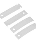 Top Notch Dryer Drum Bearing Slide Glide Kit Replacement For GE Kenmore Hotpoint Sears RCA Pack Of Four durable plastic slides