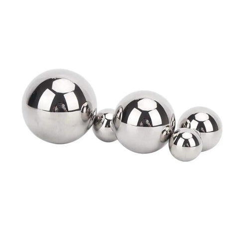 Premium Grade Carbon Steel Bearing Balls Built Tough As Nails With Slick Polished Surface For Heavy Duty Mechanic Work And Precision DIY Assemblies In 5 Millimeter Size