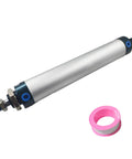 MAL40x200 Aluminum Double Acting Pneumatic Cylinder With Single Rod For Slick Fast Action Automation, 40MM Bore, 200MM Stroke