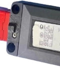 Solenoid Door Lock Switch 24V DC Safety Interlock for Industrial Machine Guards, showing heavy-duty locking mechanism