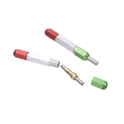 Aluminum Alloy Pin Gage Handle With 8 To 9mm Clamping Range Go No Go Double End Gauge For Plug Gage Industrial Tools Built To Last Pro Grade Durable Machining Accessory, aluminum handle with pin gauges