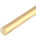 Two Pack 1 Inch Diameter Brass Rod Lathe Bar 12 Inch Length Brass Bar Stock Premium Solid Brass Rods