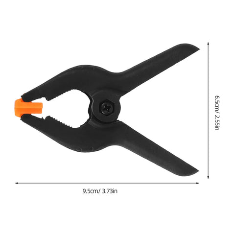 Super Durable Nylon Spring Clamps For Woodworking, Photography Setup, And Pool Cover Securing With Adjustable Grip Portable Clips 9.5cm