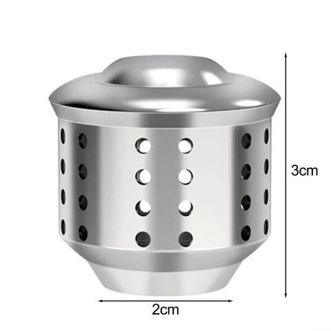Stainless Steel Anti Splash Valve for Moka Pot Stovetop Coffee Maker Keeps Your Brew Spill Free And In Control, 2cm By 3cm Splash Cover