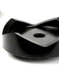 Beefy Four Inch Deep Draw Conduit Punch And Die For Hydraulic Knockout Driver close-up showing circular steel design.