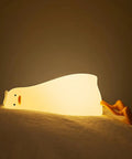 Night Light Duck Shaped LED Lamp for Kids and Nursing Touchable Silicone Lie Flat Baby Duck Dimmable Timed Bedside Lamp Rechargeable Battery Gentle Glow Nightlight