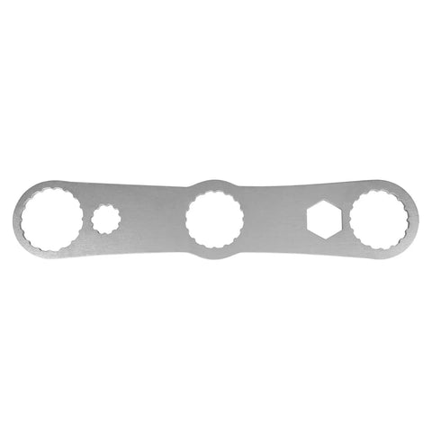 Multi Function Bottom Bracket Wrench For 39 40.5 And 44mm Outer Diameter 16 Notch Stainless Steel BB Tool For BB51 BB52 BB70 BB71 MT800