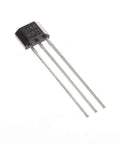 Ten Pcs A3144 Hall Effect Sensor Magnetic Detector Three Pin Switch showing three metal pins and solid state housing for automotive use.