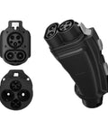 CCS1 to CHAdeMO EV Adapter DC 1000V 250A Heavy Duty Fast Charging Converter with connectors and plugs