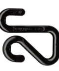 Heavy Duty Aerial Basket Hook Replacement 5144H for bucket trucks, nylon 66 polymer, black, S-shaped, all-weather tool accessory