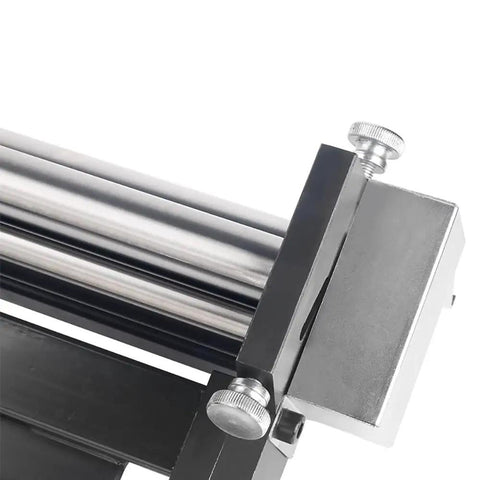 Heavy Duty Manual Metal Plate Rolling Machine Hand Operated Sheet Bender Handles Steel Rolls Smooth As Butter With Zero Sweat Up To 320mm Width For Shops