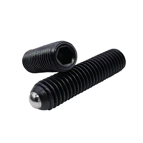 Top Drawer M3x4mm Ball Plunger Grub Screws Heavy Duty Alloy Steel Hex Socket Springs for Precision Locking and Indexing Durable 20 Piece Assortment with hex socket.