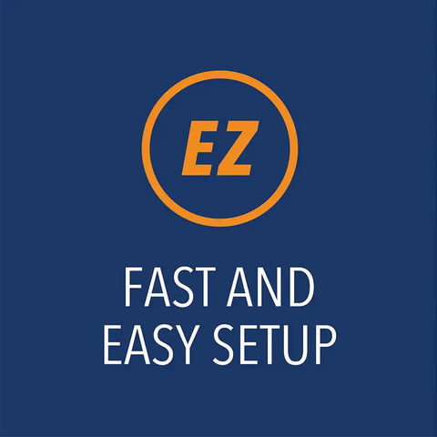 Universal Garage Door Remote With Two Buttons For Two Doors Or Gates Easy Wireless Setup No Fuss Black Remote EZ setup