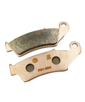Disc Brake Pads For Motorcycle Front And Rear Calipers With Pin And Spring Kit Off Road Bikes Ready To Roll Quiet Braking And Noise Reduction For Smoother Rides Durable High Performance Pads. off-road motorcycle brake pads, rear view
