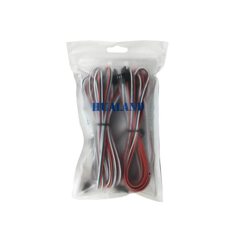 Packaged 5M 16.4Ft 3 Pin JST SM LED Connector Cable For WS2812B WS2811 SK6812 Symphony LED Strips With Male And Female Plugs