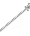 Transmission Dipstick For Chrysler Dodge Dart Fiat 500 Jeep Grand Cherokee Compass Patriot 6Speed And 948TE 9HP48 Auto Trans FWD Replacement 10323A 10323B No Hassle Easy Install Direct Fit, angled view