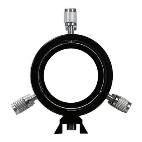 1.25 Inch Telescope Accessories 50x180mm Dual Speed Focusing Guide Mirror With Red Dot Finder, black circular frame, side knobs