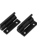 Beefy Ball Bearing Door Hinges Zinc Alloy Adjustable Torque Flat Hinge 360 Degree Rotation For Furniture Cabinets Black Ideal For Indoor And Outdoor Use In Residential And Commercial Settings. Black zinc alloy door hinges with ball bearing design, ideal for furniture cabinets.