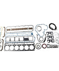 Heavy Duty Full Rebuild Gasket Set For 3126 Engine Complete Oil Pan Valve Cover Intake Exhaust Manifold Kit laid out showing gaskets and seals.