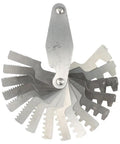 Sixteen Piece 29 Degree Acme Screw Pitch Gauge Stainless Steel For Pro Grade T Thread Pitch Measurement And Lathe Tool Setup