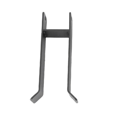 Solid Carbon Steel Double Gate Latch With Strong Arm Design For Chain Link Fences, heavy duty latch for easy installation.