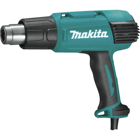 Versatile Variable Temperature Heat Gun Kit With LCD Display 122 To 1202 F Control And 3 Air Flow Settings side view