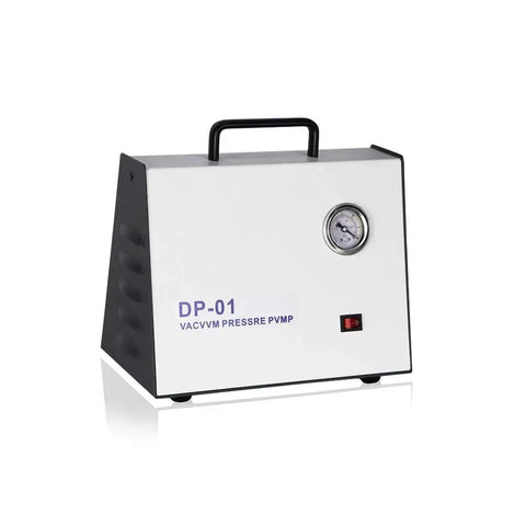 Oil Free Diaphragm Vacuum Pump With 20 Liters Per Minute Flow For Vacuum Filtration Portable Lab Equipment 220V Maintenance Free Eco Friendly Design Plus Positive And Negative Pressure Modes