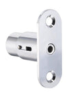 Top Notch Push Plunger Lock For Cabinets And Desk Drawers Keyed Alike Design Two Piece Set heavy duty chrome steel lock mechanism