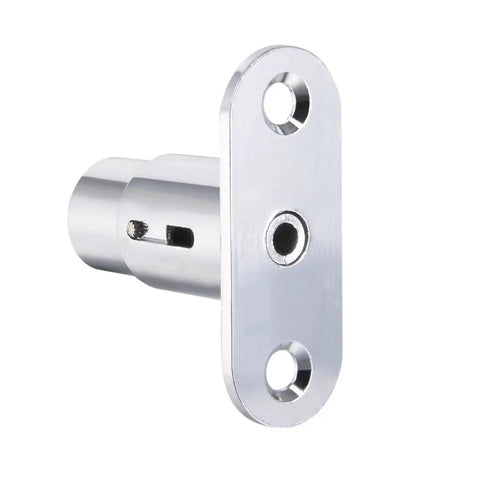 Top Notch Push Plunger Lock For Cabinets And Desk Drawers Keyed Alike Design Two Piece Set heavy duty chrome steel lock mechanism