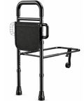 Senior Safe Bed Rails For Seniors No Fuss Easy To Install Under Mattress With Adjustable Height And Floor Support