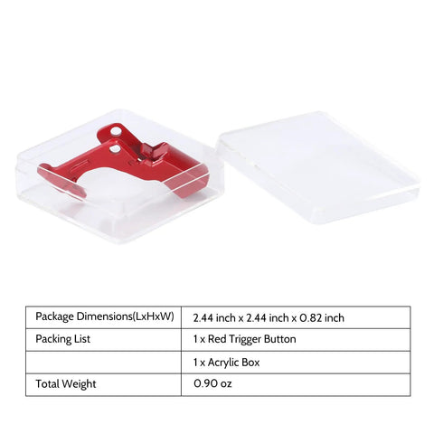 Upgraded Metal Trigger For V10 V11 SV12 SV14 Vacuum Cleaner Power Switch Button Replacement Parts in acrylic box