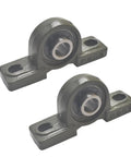 Galvanized Five Eighths Inch By Twelve Inch Jackshaft Kit for Go Karts and Mini Bikes with pillow block bearings