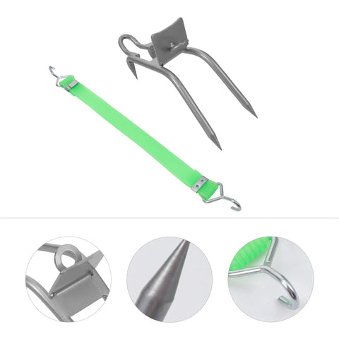 Tree Climbing Spikes Set For Boots With Sharp Steel For Secure Bark Grip Durable Climbing Gear For Fruit Picking And Outdoor Tree Work