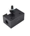 Heavy Duty Kickass Wedge Type Piston Quick Change Tool Post For CNC And Mini Metal Lathes, tough steel construction.