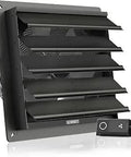 16 Inch Shutter Exhaust Fan With 10 Speed PWM Controller EC Motor, Wall Mount Ventilation For Sheds Attics Workshops And Greenhouses