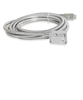Heavy Duty Digital Caliper With Five Magnetic Heads Straight Up Reliable 2 And 3 Axis Displacement Sensor for CNC milling, featuring a rugged coil cable.
