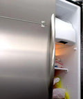 4 Pack Magnetic Curtain Rods For Metal Doors And Appliances Adjustable From 16 To 28 Inches Half Inch Diameter Nickel Finish Versatile