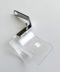 Eye Guard Safety Plate Set For MO 6700 6900 Overlock Sewing Machine Transparent Replacement Accessory showing front view